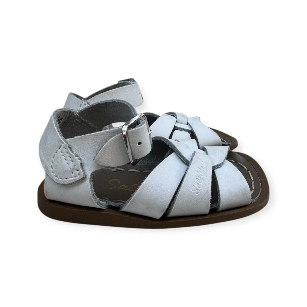Salt Water by Hoy Original - Baby Sandals in White Size 3 - Picture 4 of 8